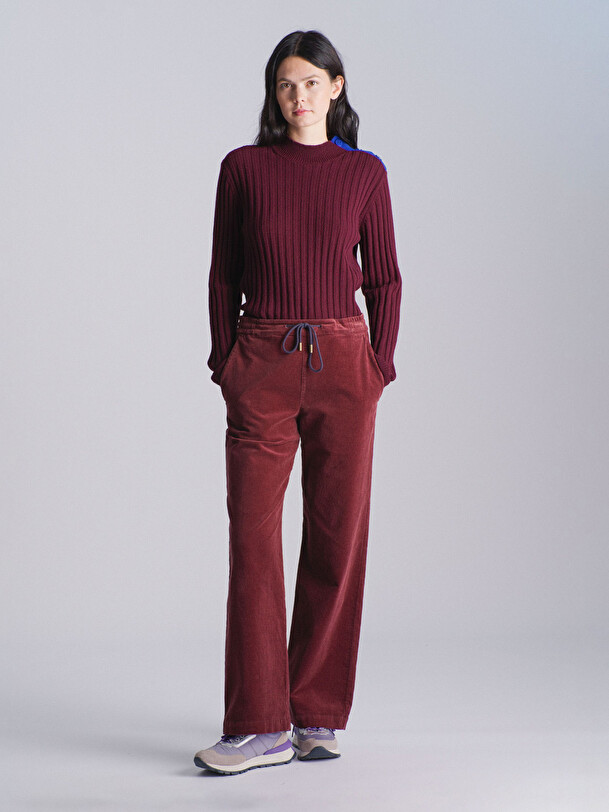 KYBELE TROUSERS -  Aubergine , Ready-to-wear Bensimon