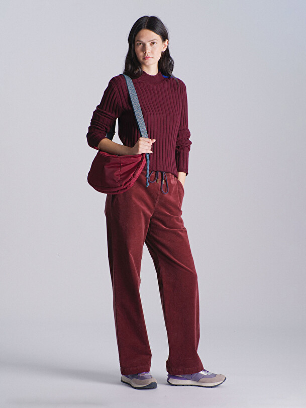 KYBELE TROUSERS -  Aubergine , Ready-to-wear Bensimon
