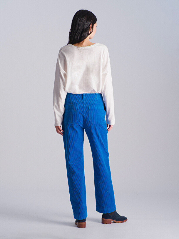 HUGHES TROUSERS -  Turkish sea , Ready-to-wear Bensimon