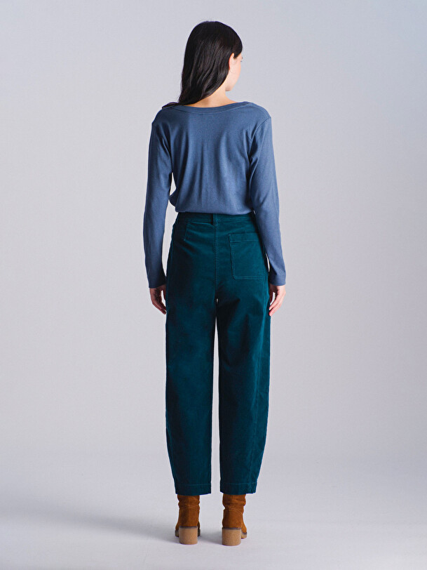 MARC TROUSERS -  Blue oil , Ready-to-wear Bensimon