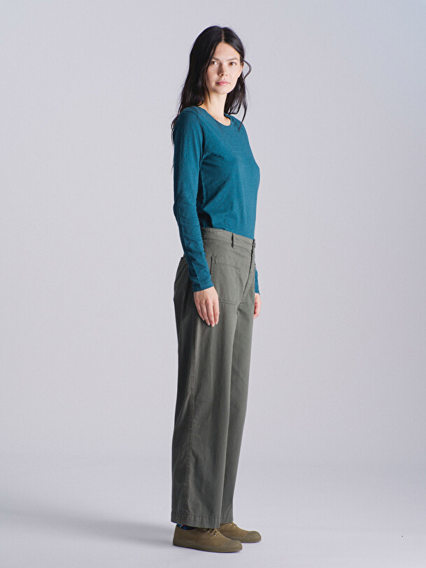 PERNILLE T-SHIRT -  Blue oil , Ready-to-wear Bensimon