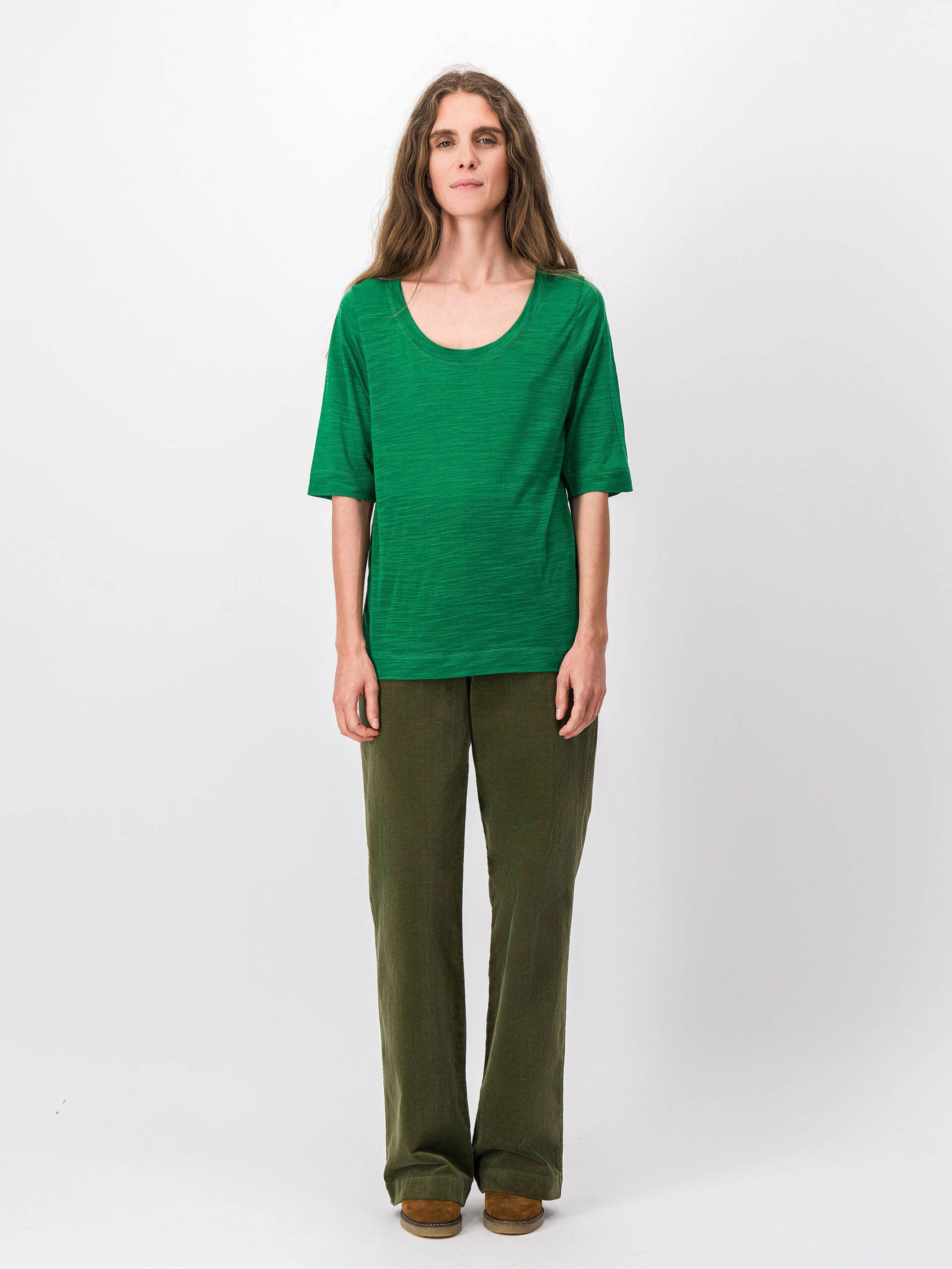 MALORY T-SHIRT -  Emerald , Ready-to-wear Bensimon