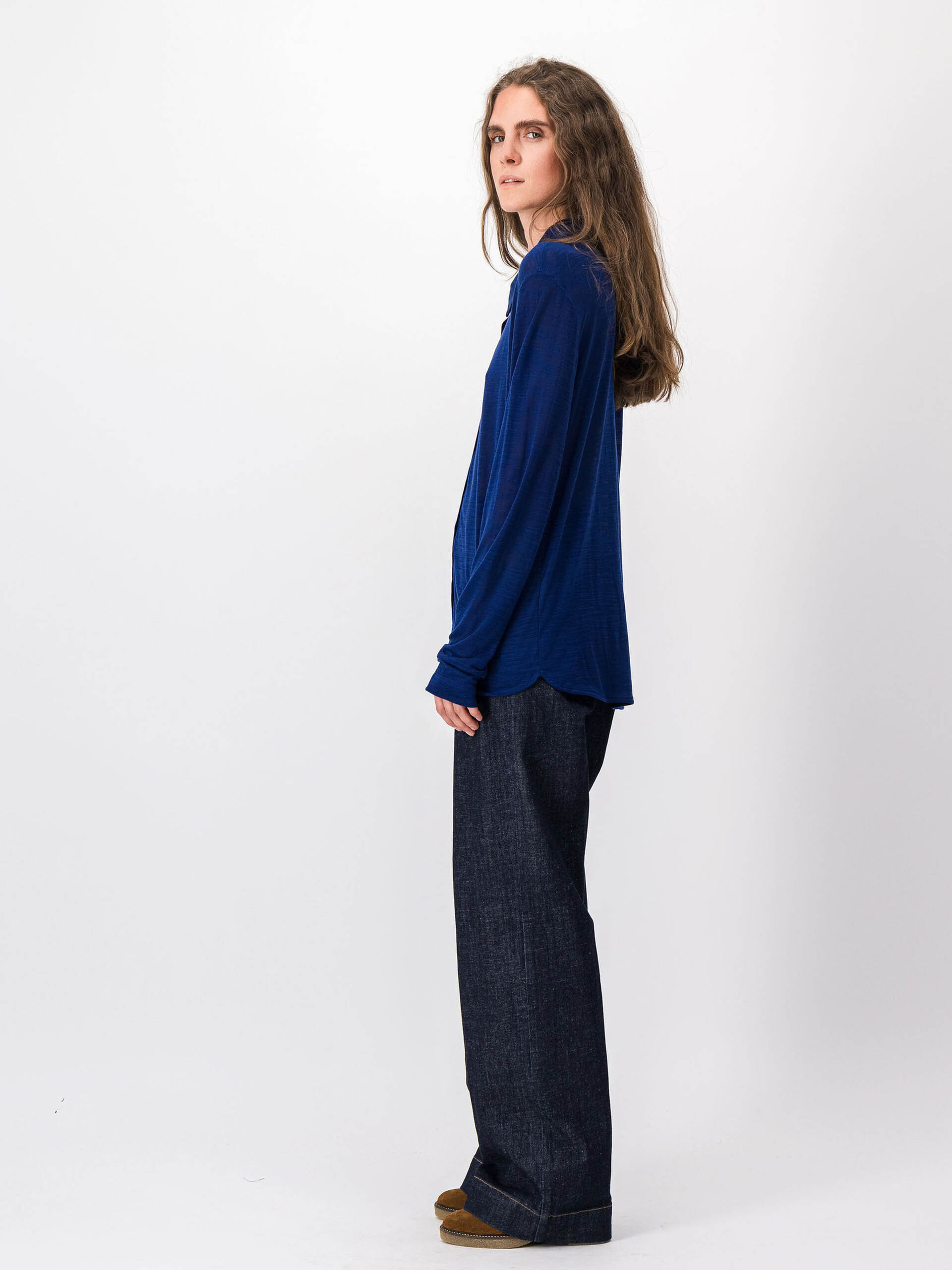 CYLENA SHIRT -  Encre , Ready-to-wear Bensimon