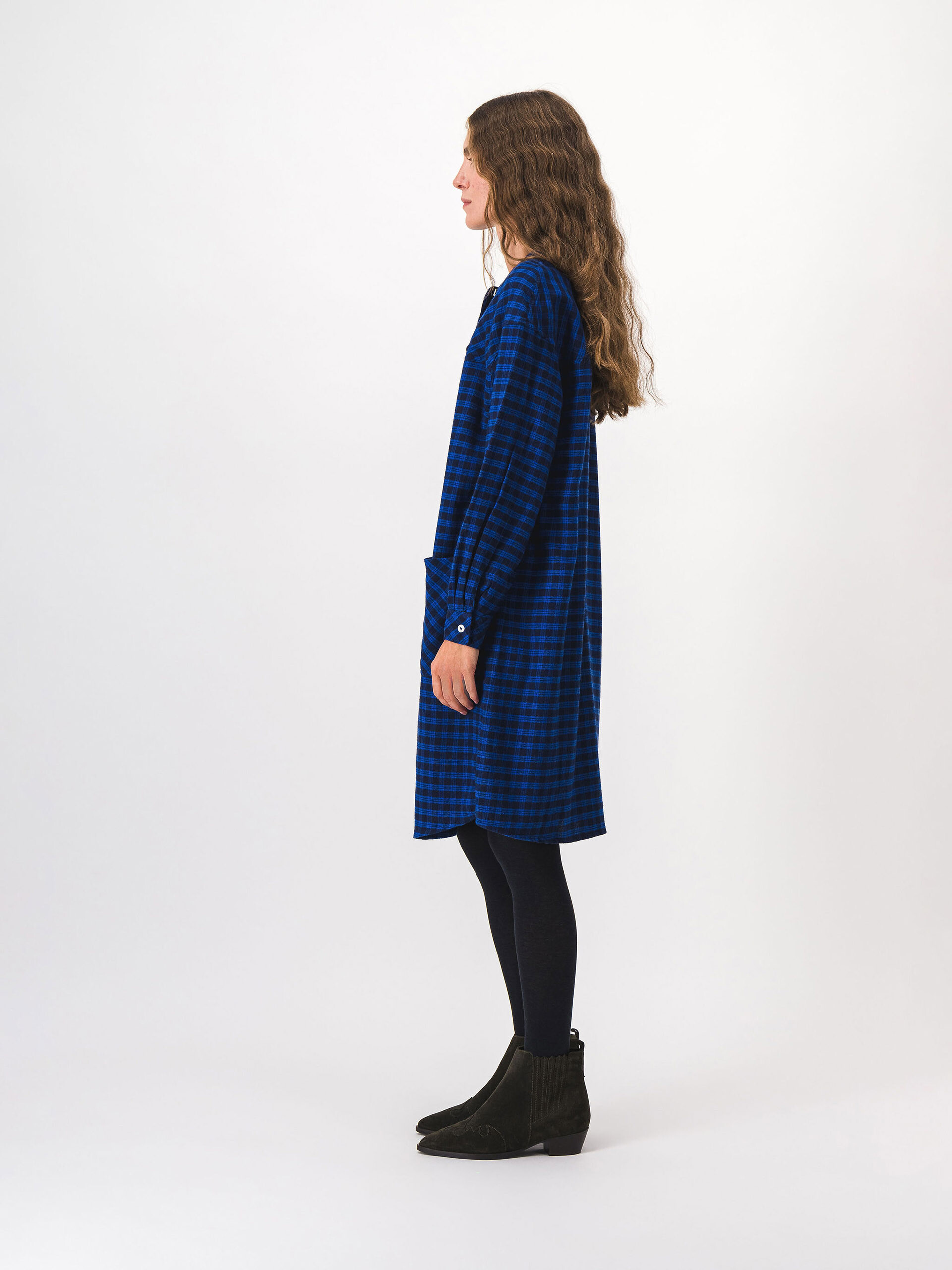 MARTHE LONG-SLEEVED DRESS -  Tiles , Ready-to-wear Bensimon