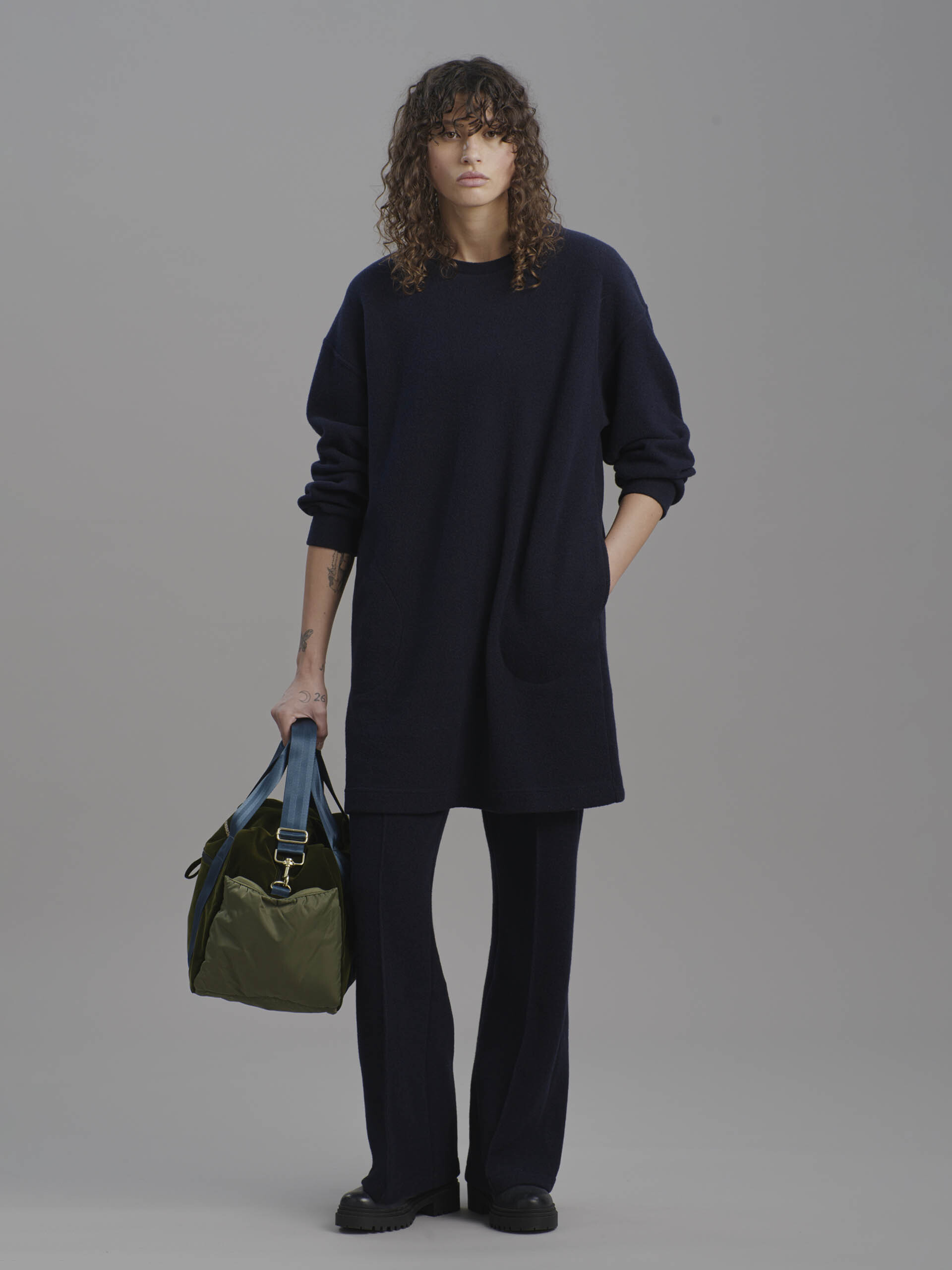 KIMELA DRESS -  Bleu nuit , Ready-to-wear Bensimon
