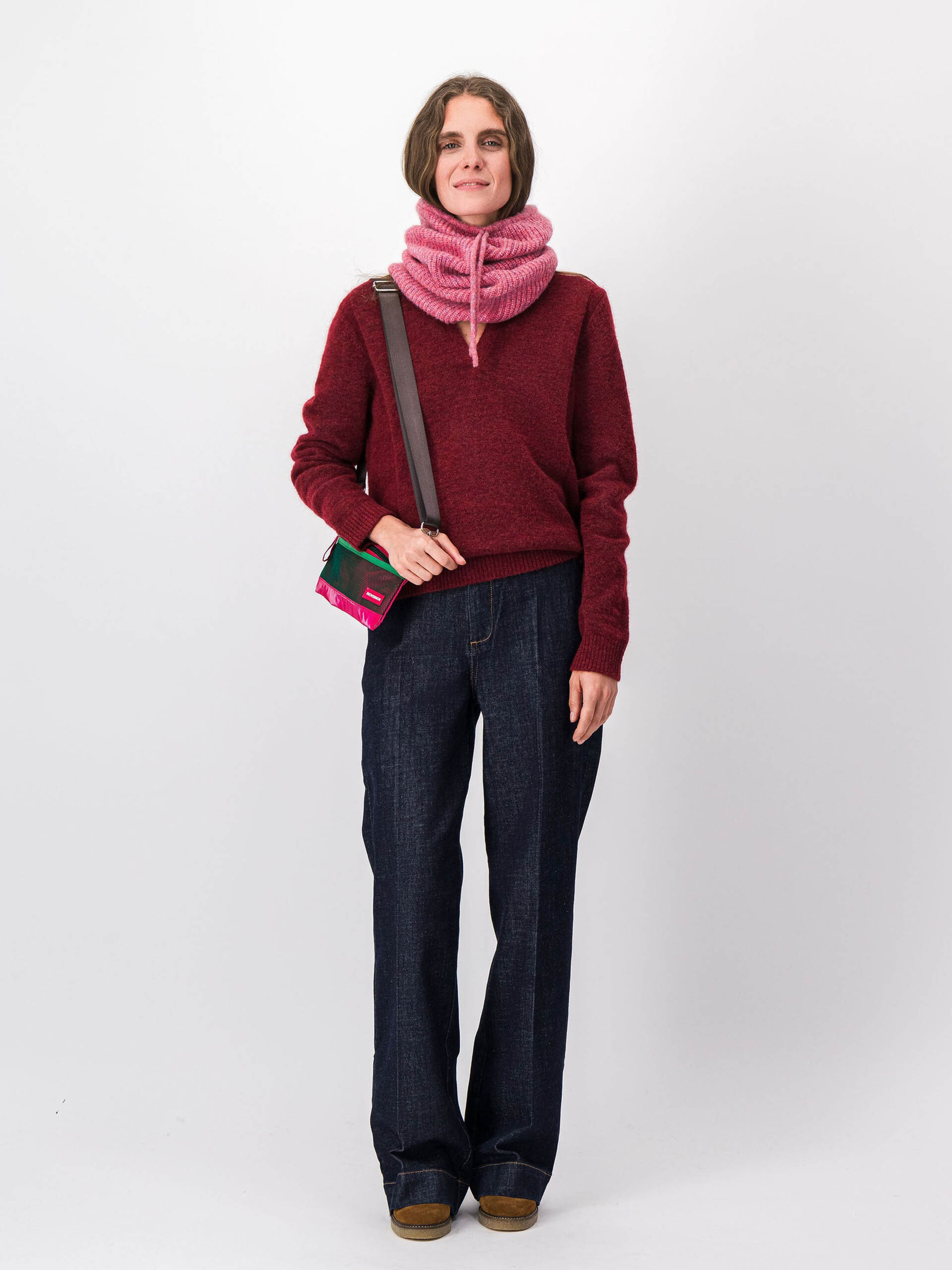MARCEAU JUMPER -  Brick , Ready-to-wear Bensimon