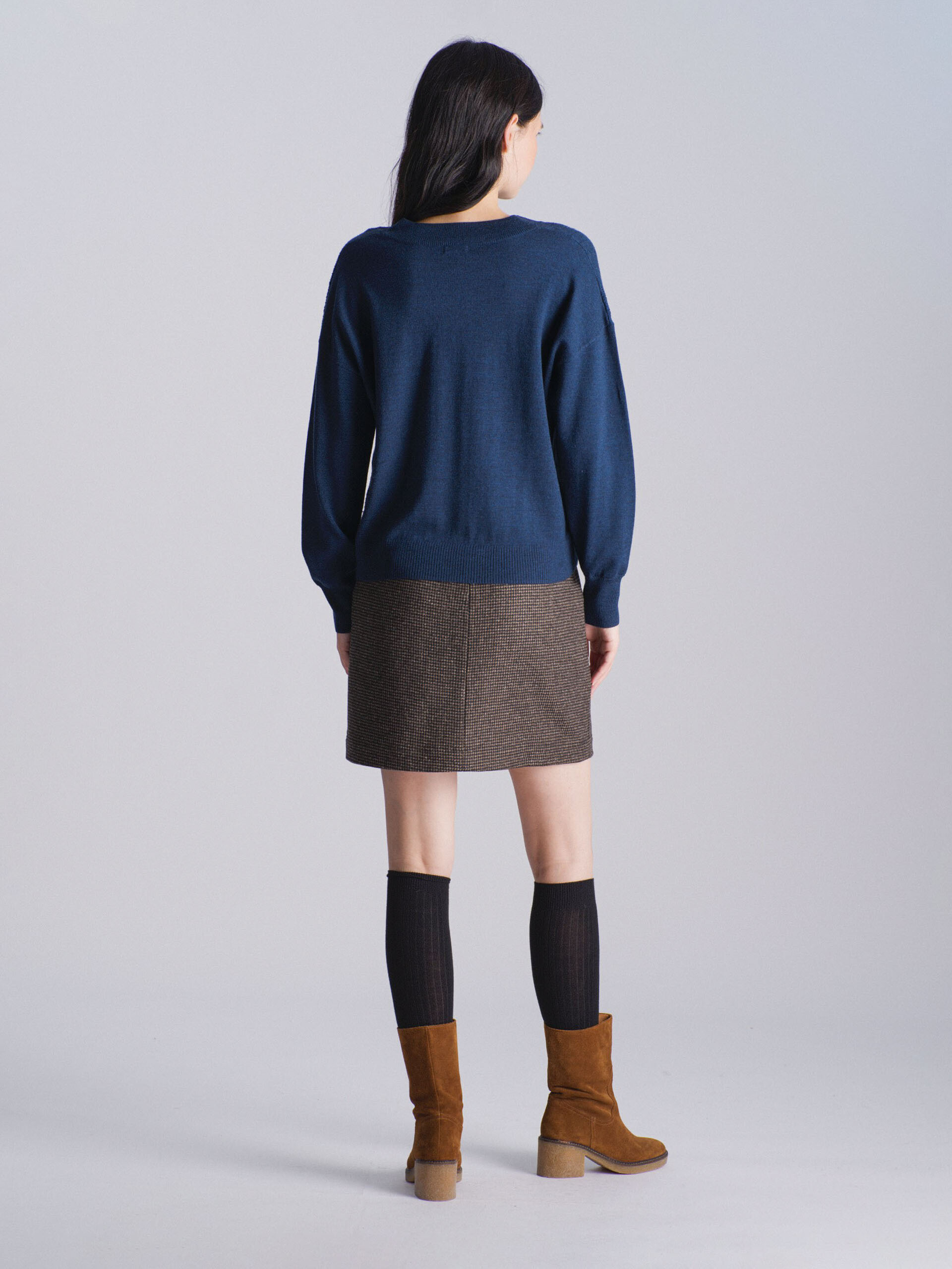 MATHEO JUMPER -  Indigo , Ready-to-wear Bensimon