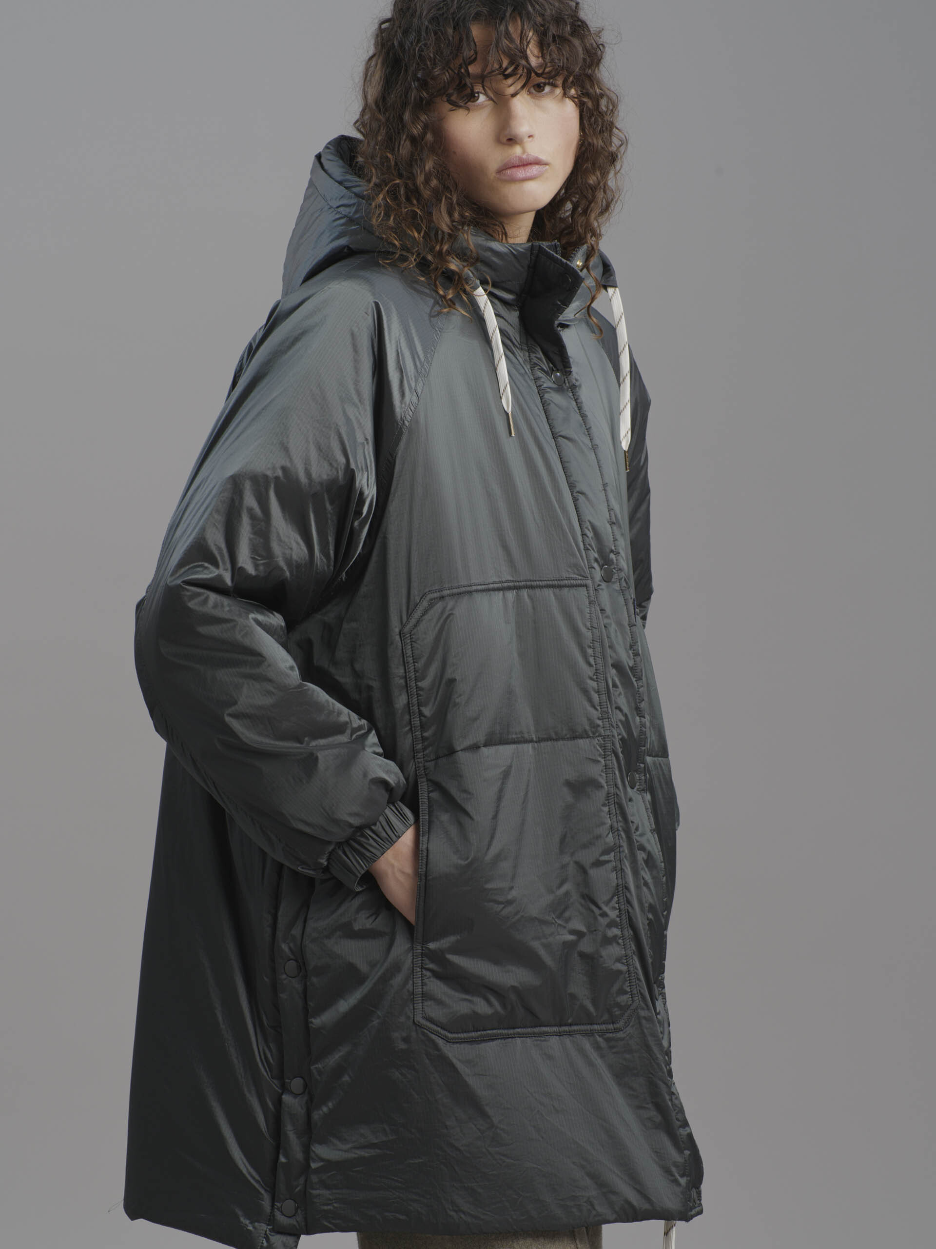 MARGOT PUFFER JACKET -  Slate , Ready-to-wear Bensimon