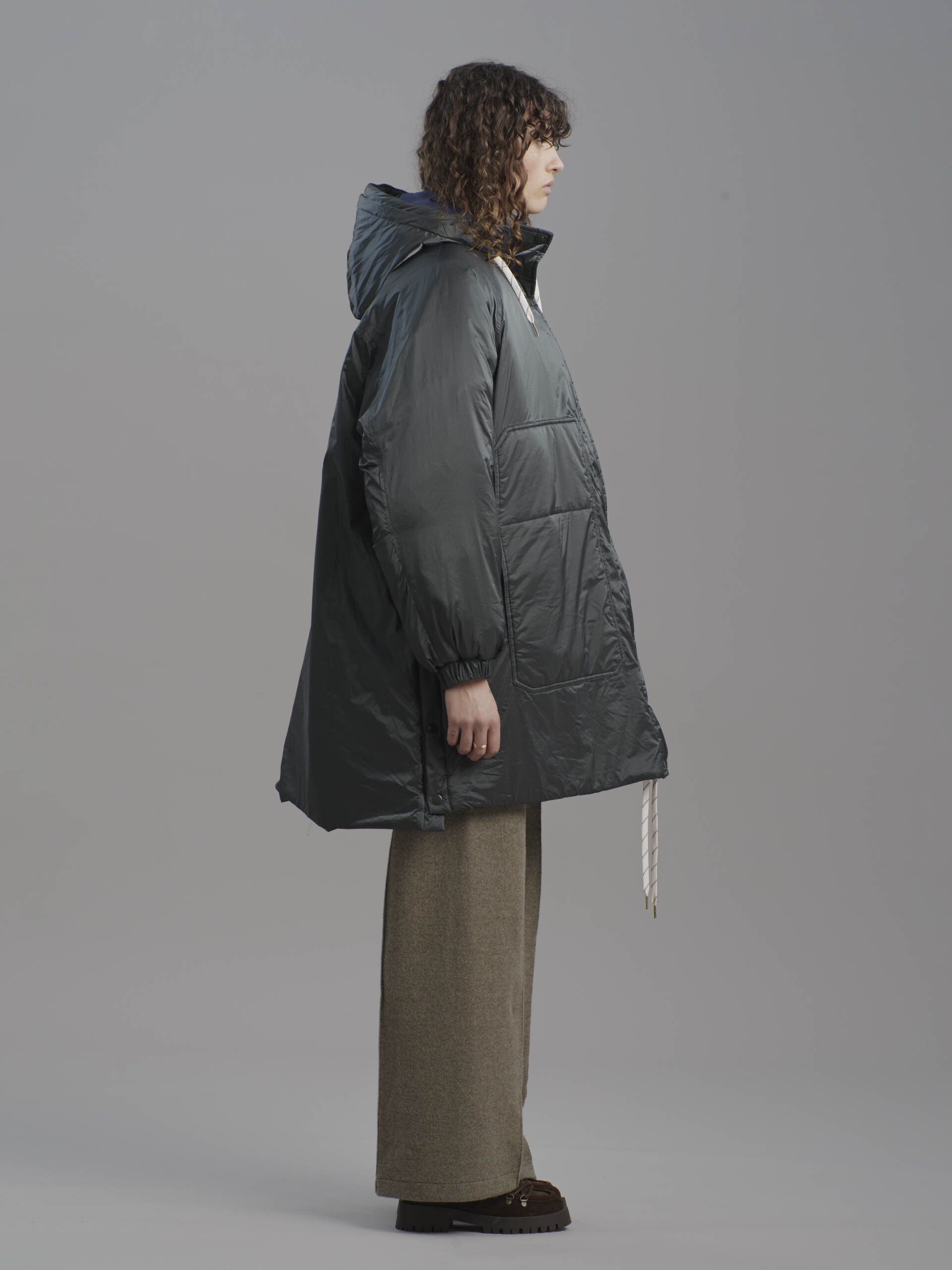 MARGOT PUFFER JACKET -  Slate , Ready-to-wear Bensimon