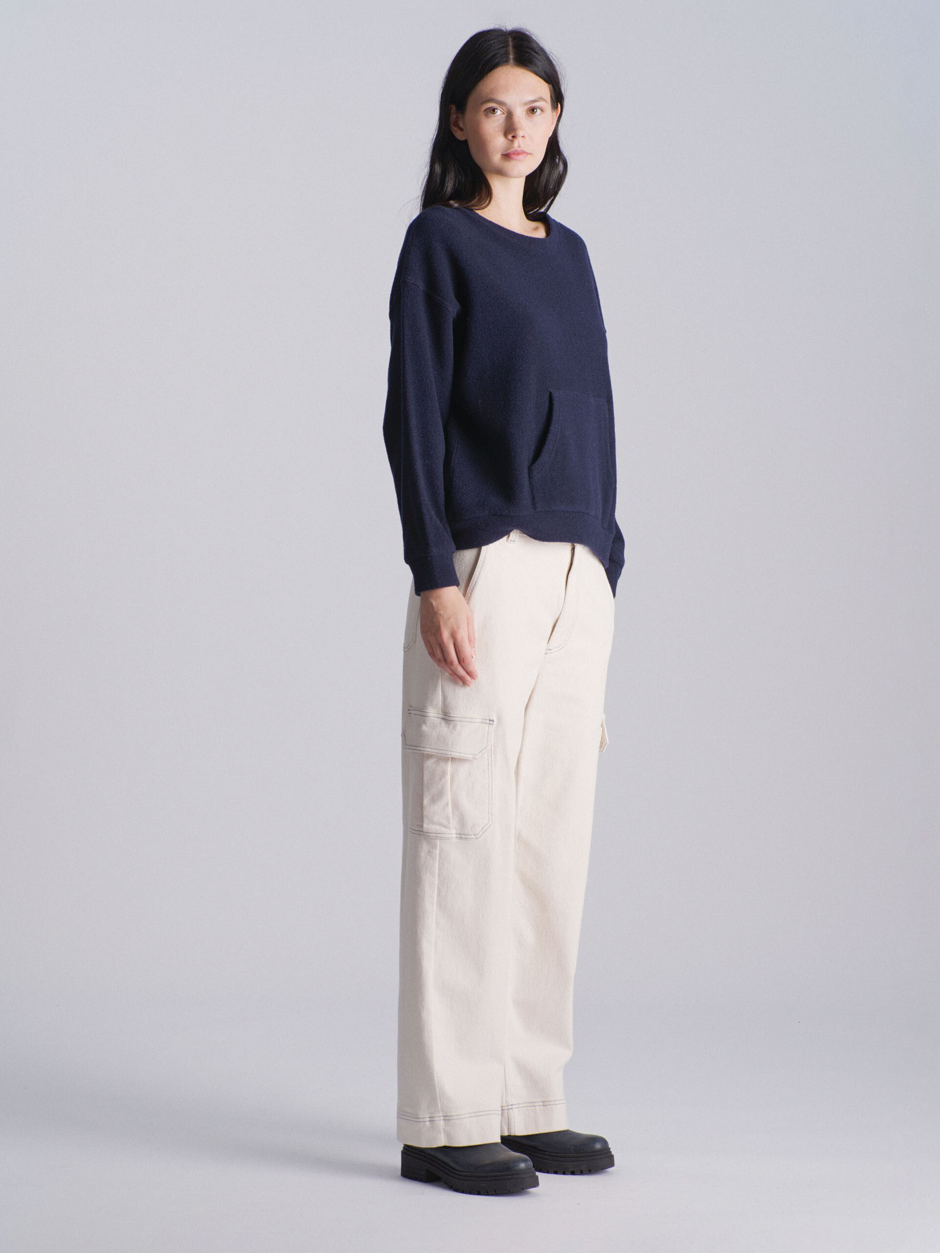 KIMEO SWEATSHIRT -  Bleu nuit , Ready-to-wear Bensimon
