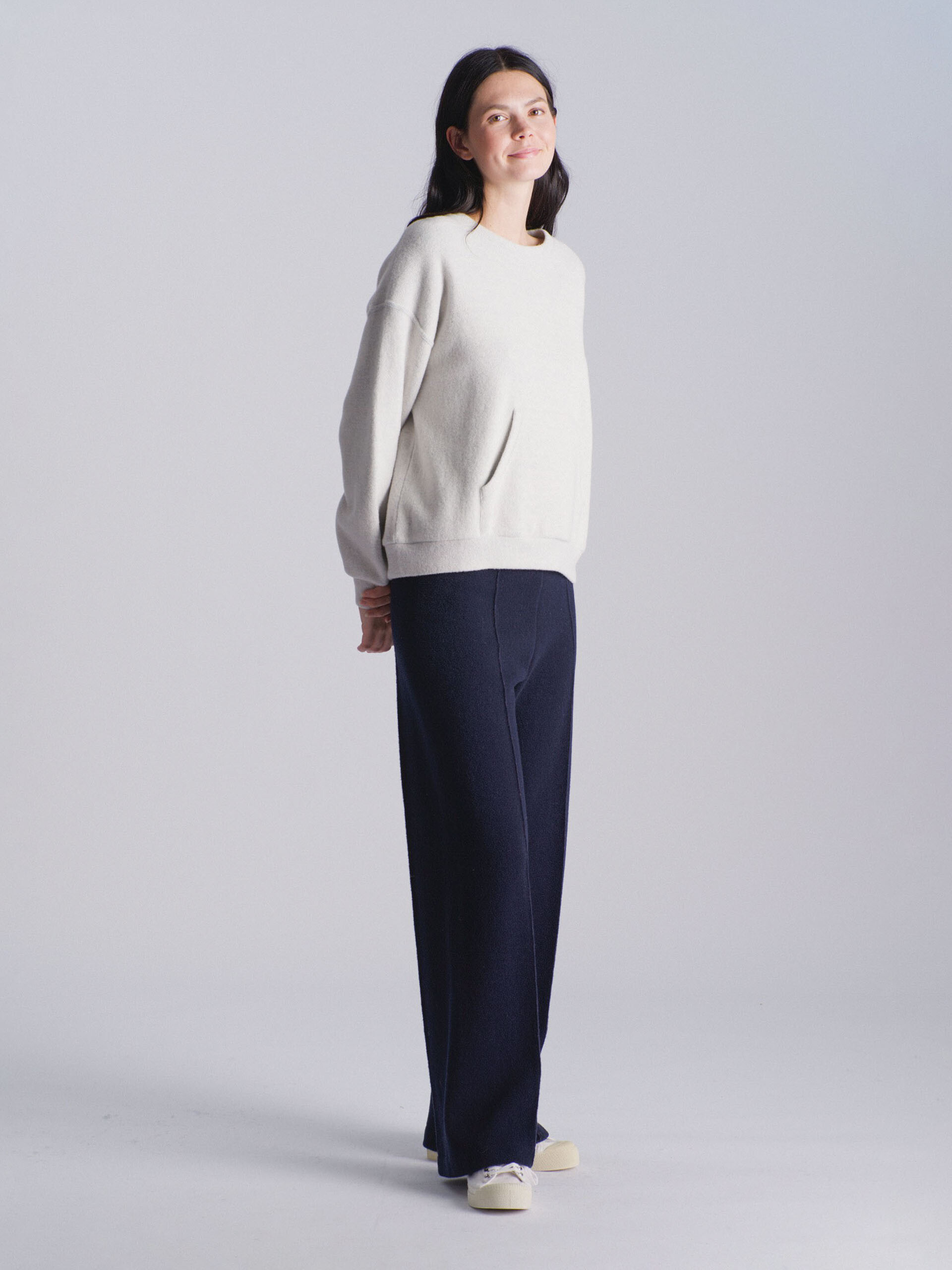 KIMEO SWEATSHIRT -  Ecru , Ready-to-wear Bensimon