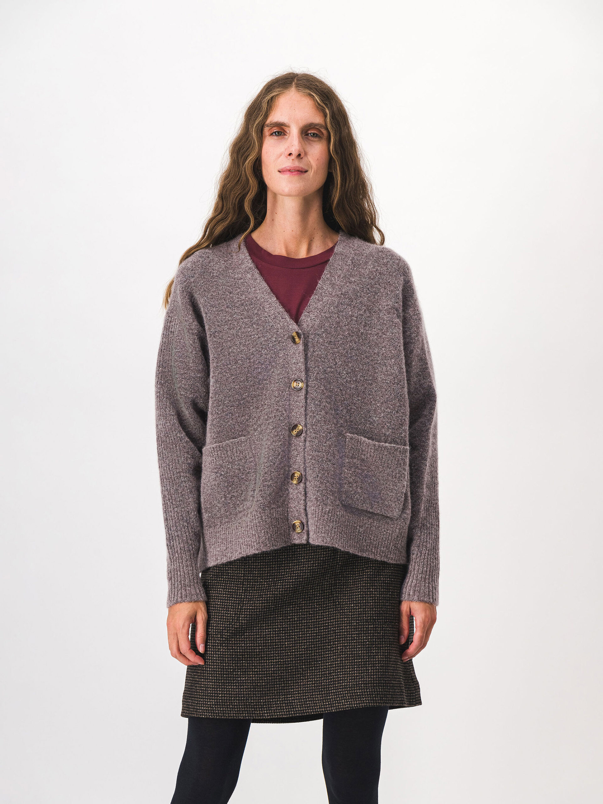 KURT CARDIGAN -  Mushroom , Ready-to-wear Bensimon