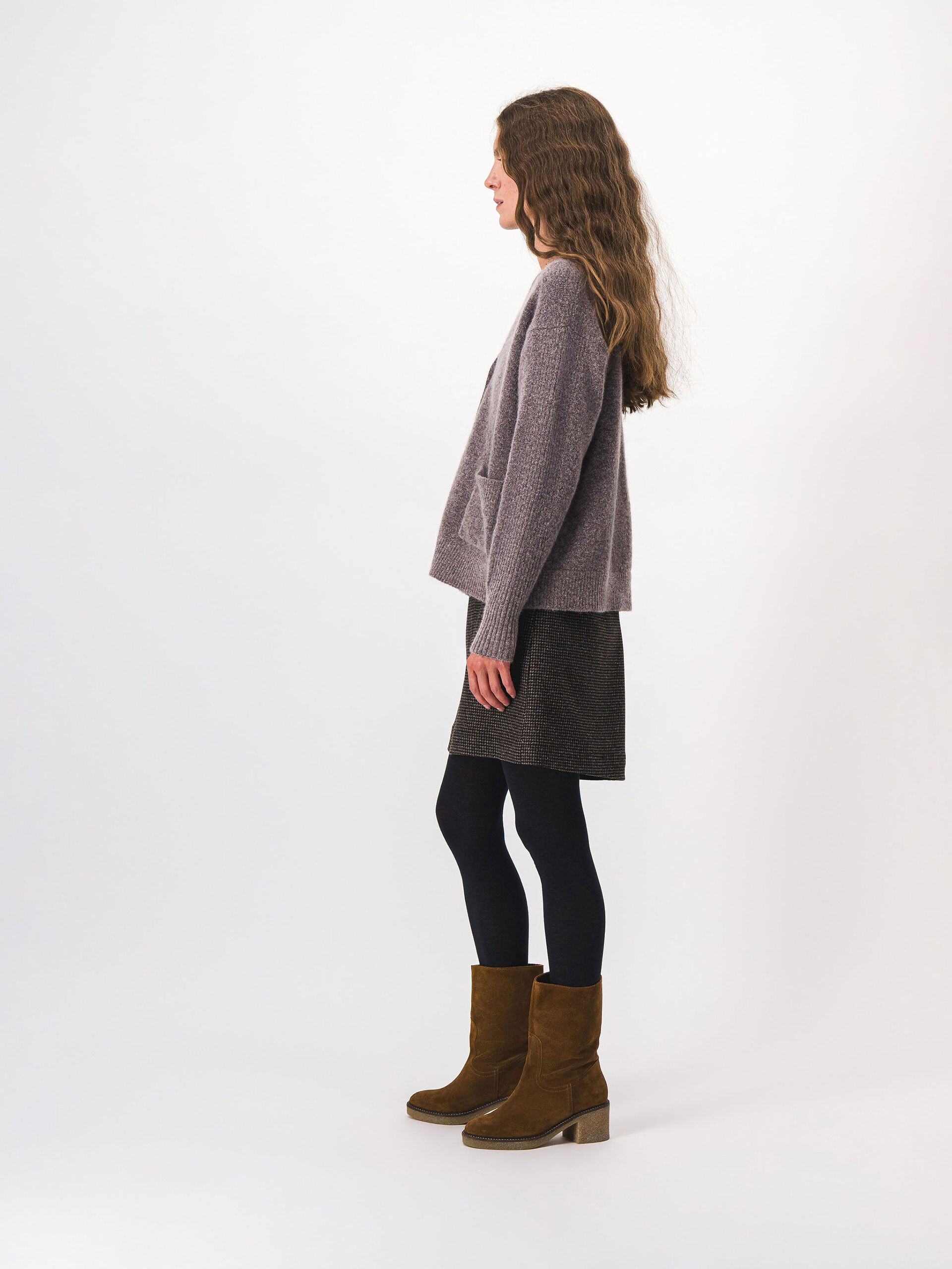 KURT CARDIGAN -  Mushroom , Ready-to-wear Bensimon