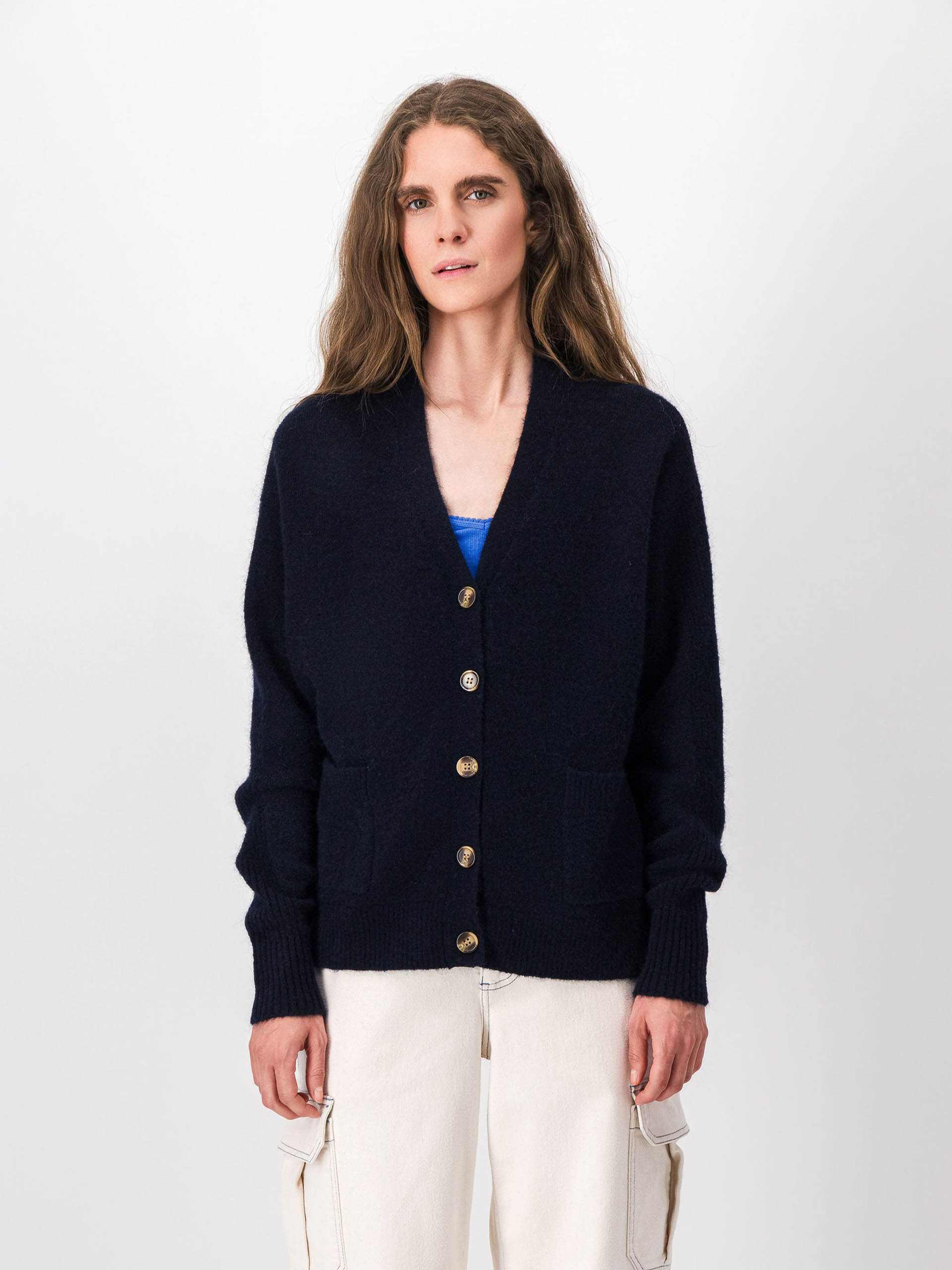 KURT CARDIGAN -  Marine , Ready-to-wear Bensimon