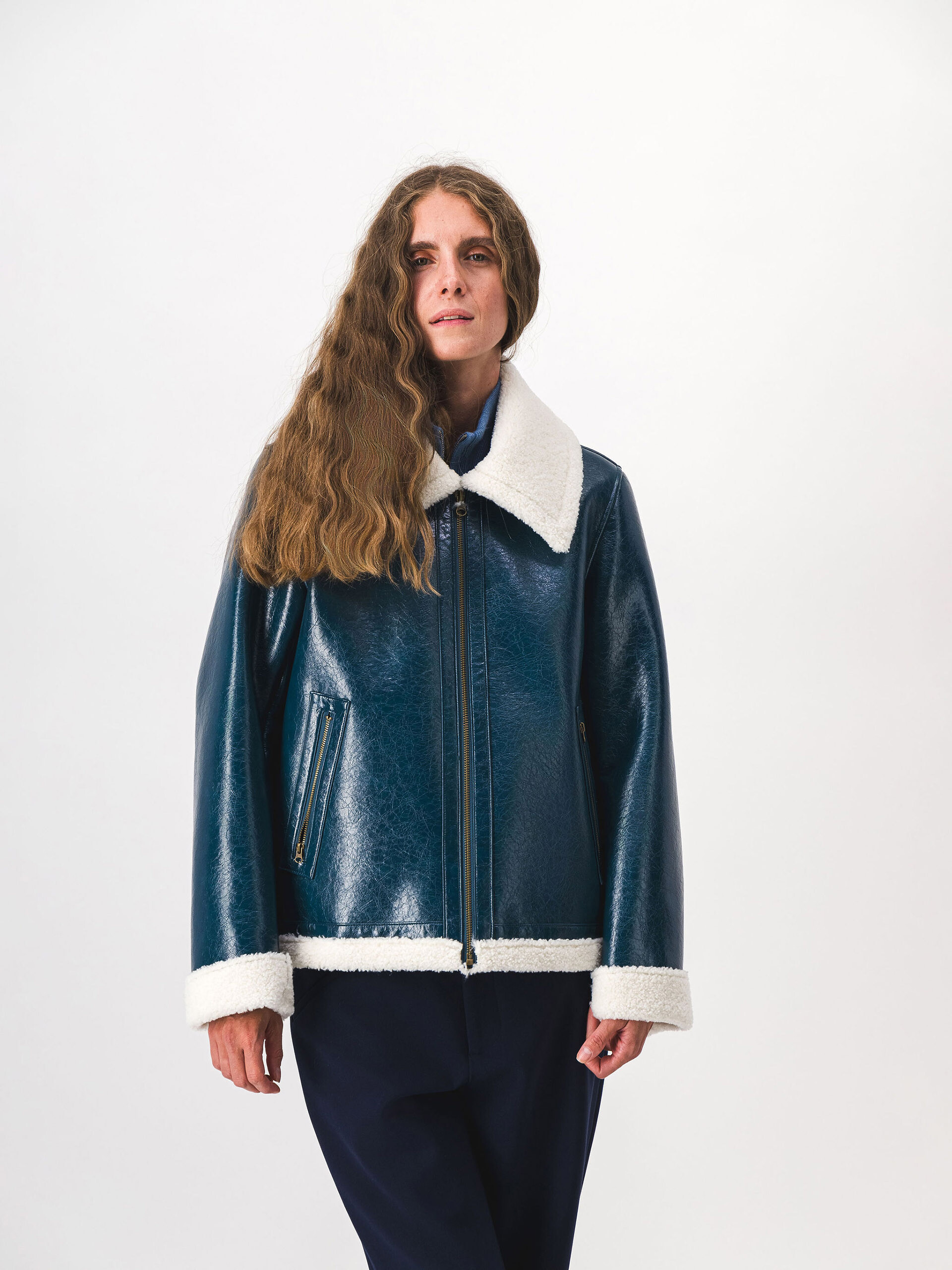 KRISTOFER JACKET -  Blue oil , Ready-to-wear Bensimon
