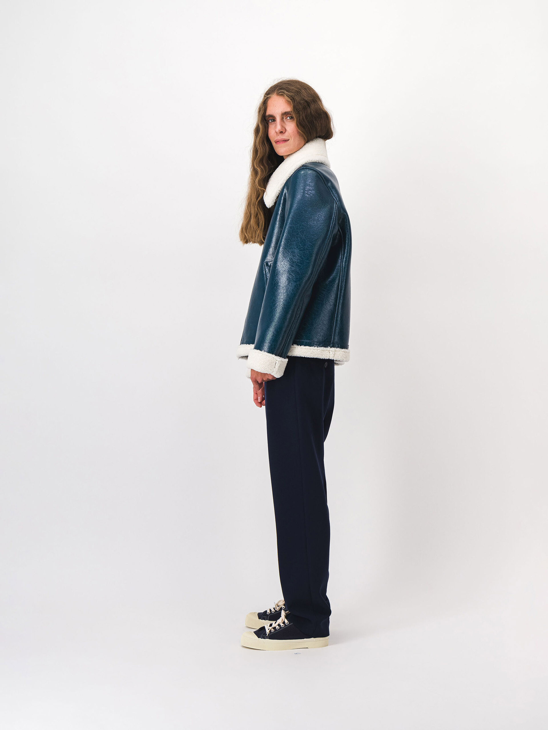 KRISTOFER JACKET -  Blue oil , Ready-to-wear Bensimon