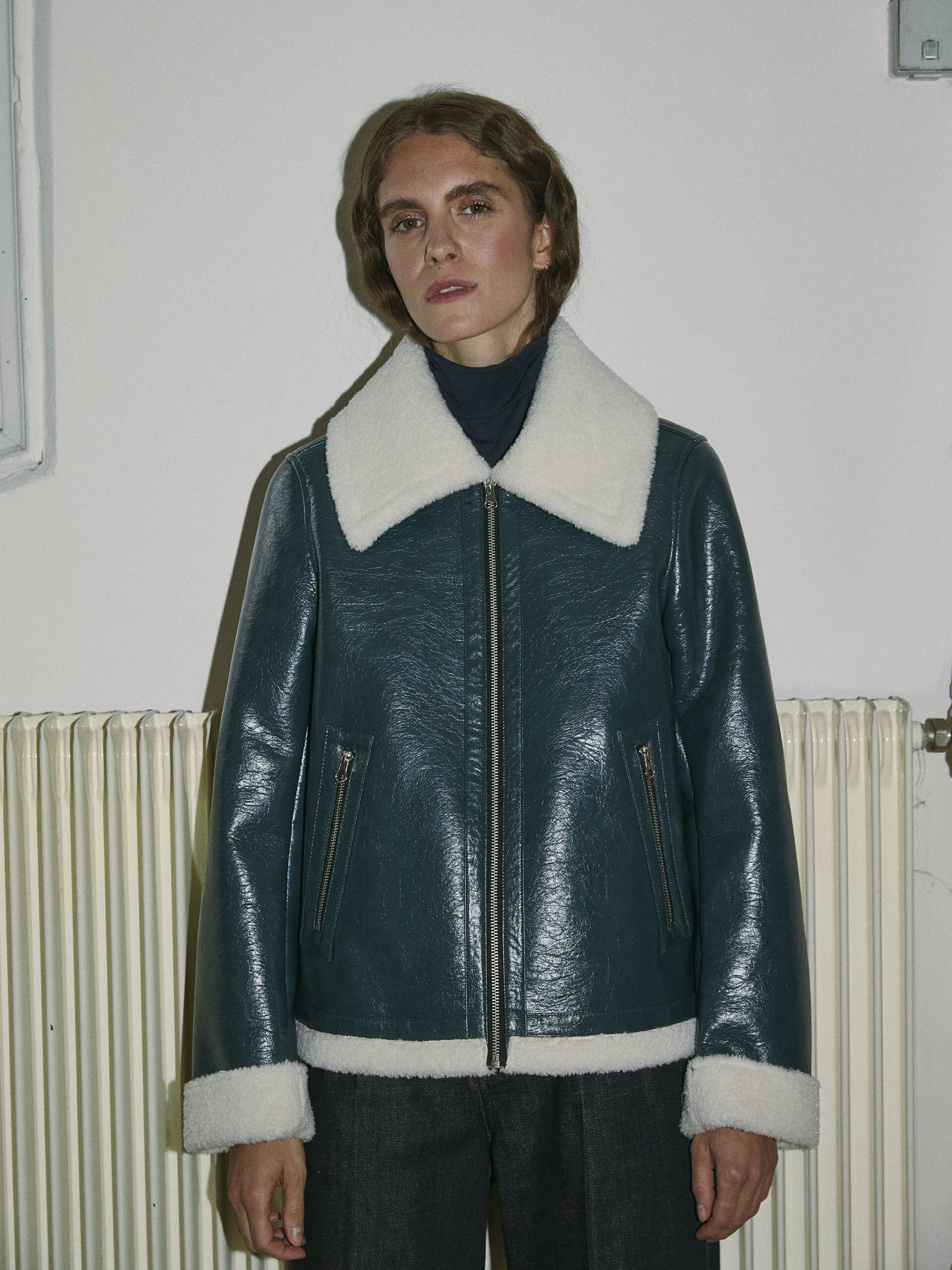 KRISTOFER JACKET -  Blue oil , Ready-to-wear Bensimon