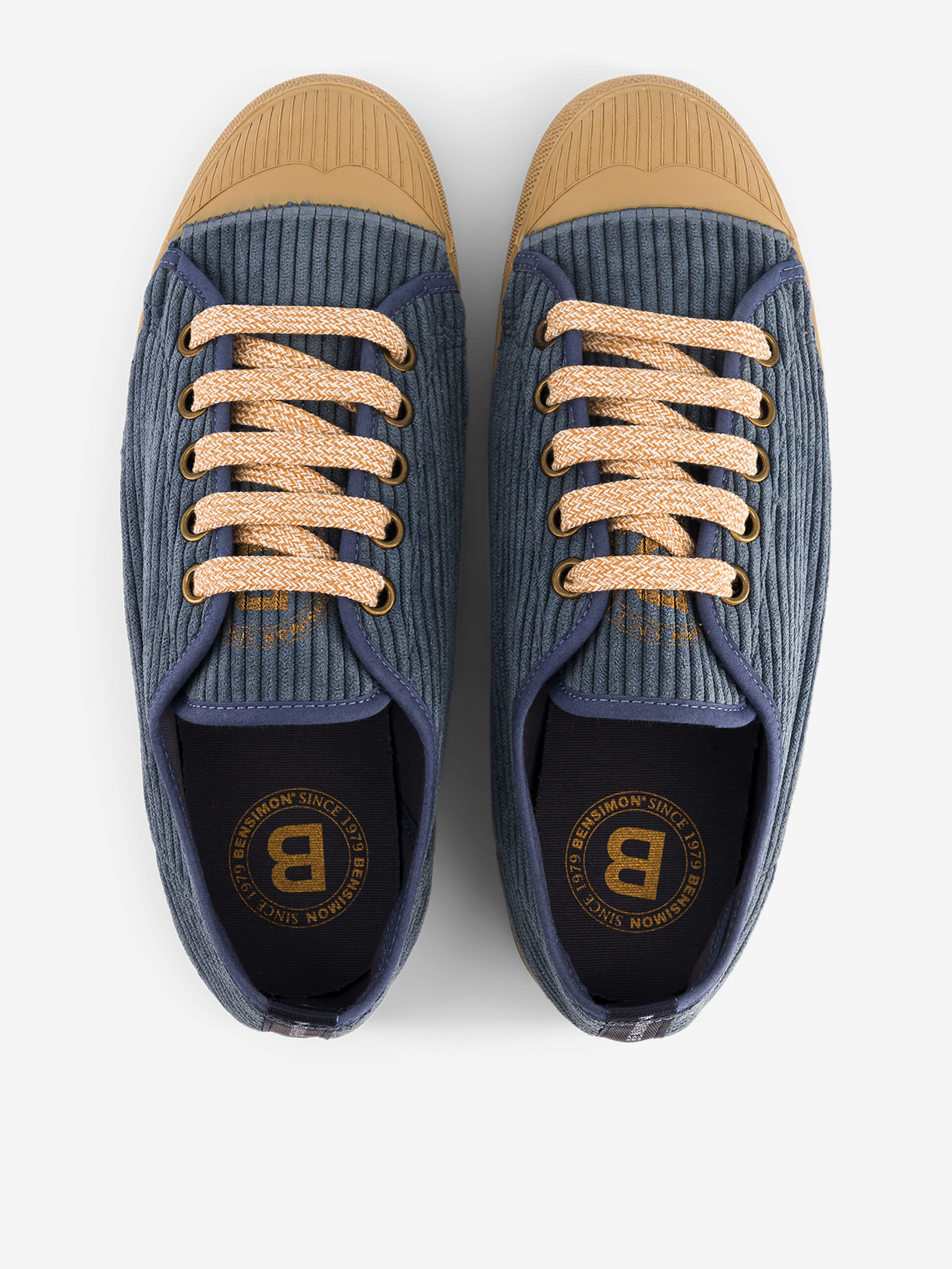ROMY WOMEN'S CORDUROY VELVET -  Encre , Tennis & Shoes Bensimon