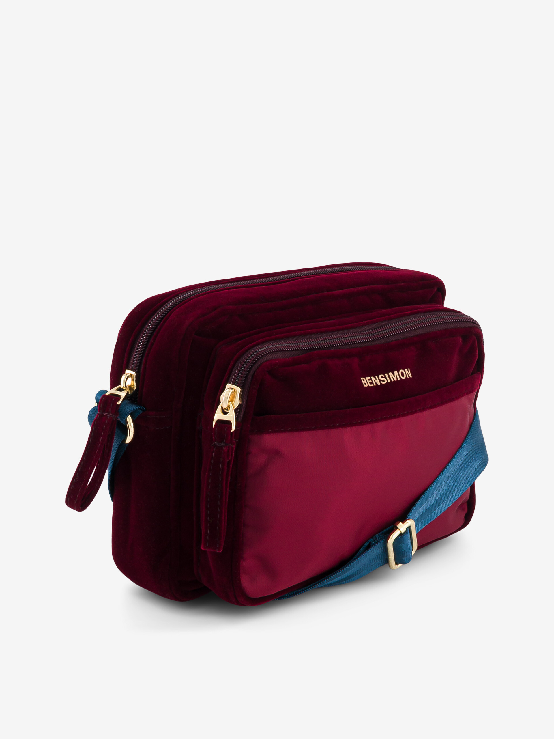 SMALL MAIDSTONE SATCHEL -  Plum , Bags & Luggage Bensimon