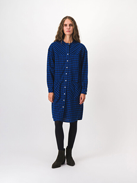 MARTHE LONG-SLEEVED DRESS -  Tiles , Ready-to-wear Bensimon