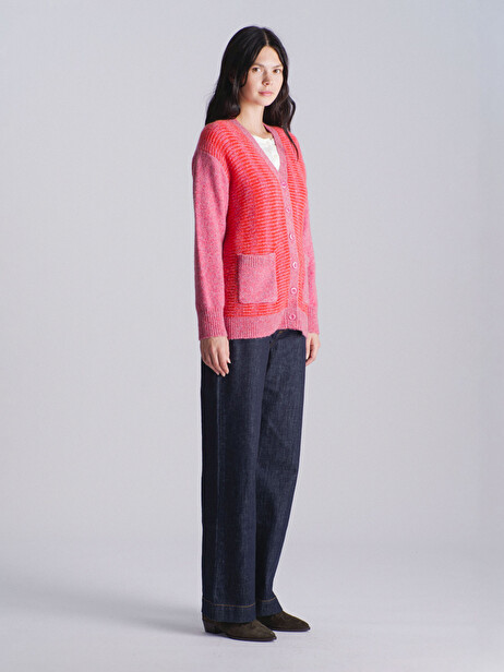 KURTO CARDIGAN -  Raspberry , Ready-to-wear Bensimon