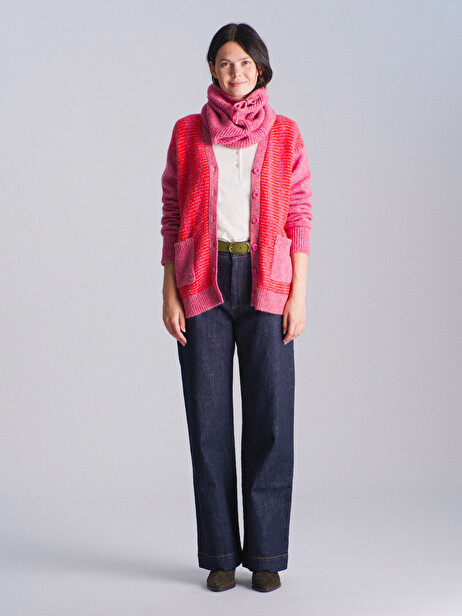KURTO CARDIGAN -  Raspberry , Ready-to-wear Bensimon