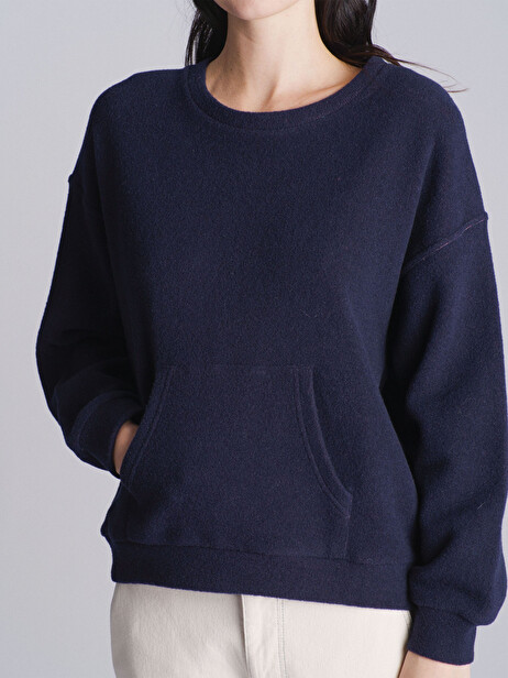 KIMEO SWEATSHIRT -  Bleu nuit , Ready-to-wear Bensimon