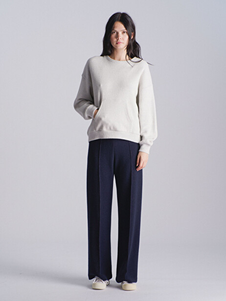 KIMEO SWEATSHIRT -  Ecru , Ready-to-wear Bensimon