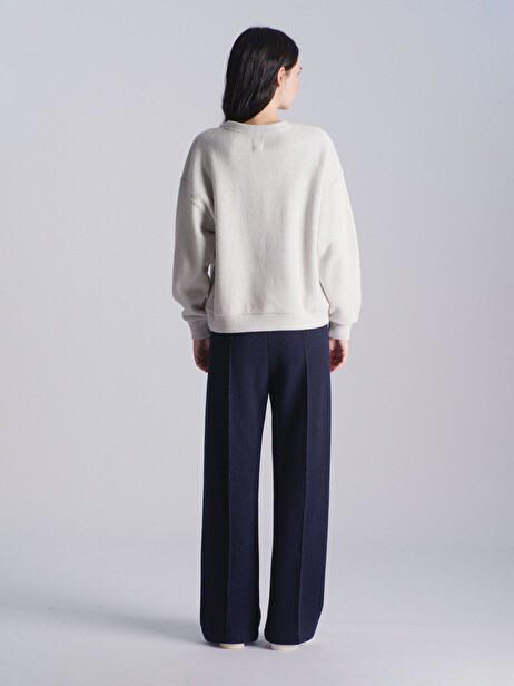 KIMEO SWEATSHIRT -  Ecru , Ready-to-wear Bensimon