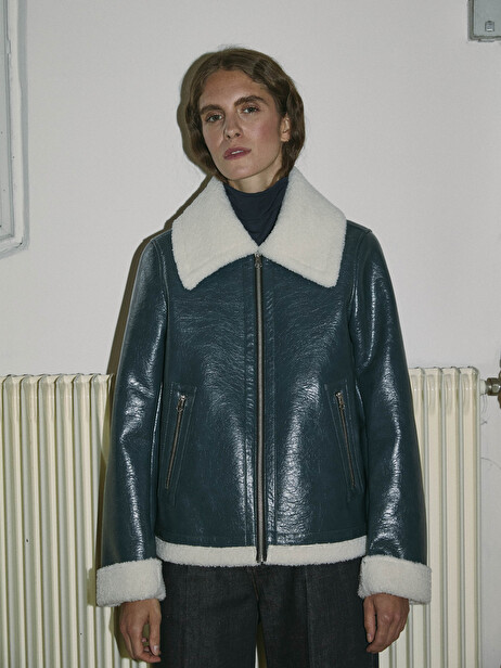 KRISTOFER JACKET -  Blue oil , Ready-to-wear Bensimon