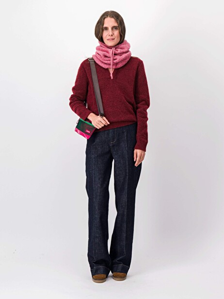 MIKA TURTLENECK -  Raspberry , Ready-to-wear Bensimon