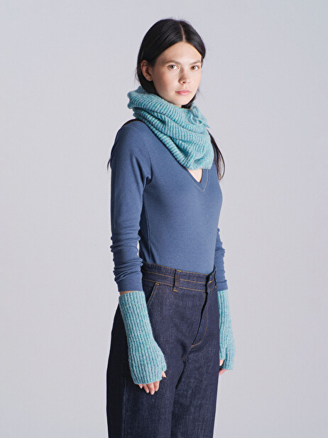 MIKA TURTLENECK -  Blue moon , Ready-to-wear Bensimon