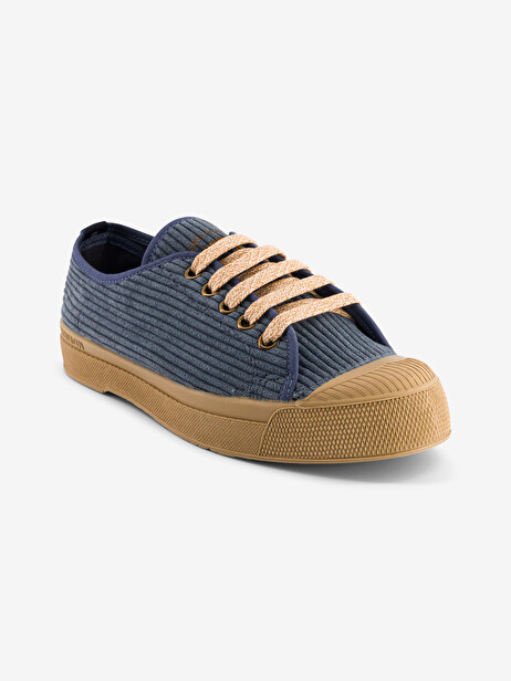 ROMY WOMEN'S CORDUROY VELVET -  Encre , Tennis & Shoes Bensimon