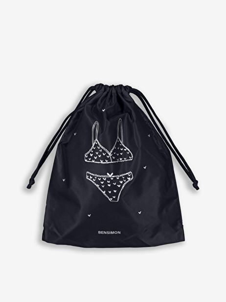 LINGERIE BAG -  Bleu nuit , Bags & Luggage Bensimon