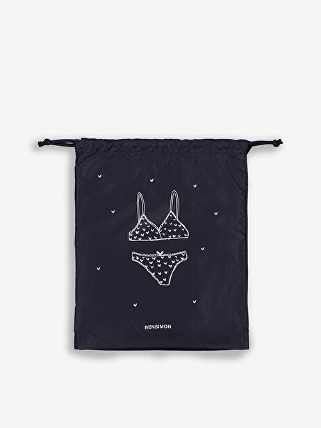 LINGERIE BAG -  Bleu nuit , Bags & Luggage Bensimon