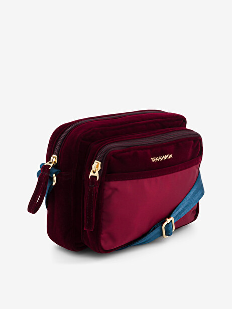 SMALL MAIDSTONE SATCHEL -  Plum , Bags & Luggage Bensimon