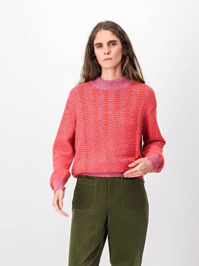 GERMAIN JUMPER -  Raspberry , Ready-to-wear Bensimon