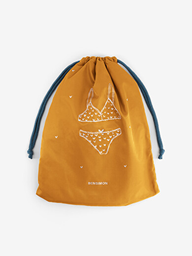 LINGERIE BAG -  Ocher , Bags & Luggage Bensimon