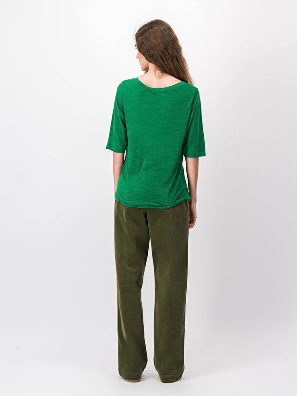 MALORY T-SHIRT -  Emerald , Ready-to-wear Bensimon