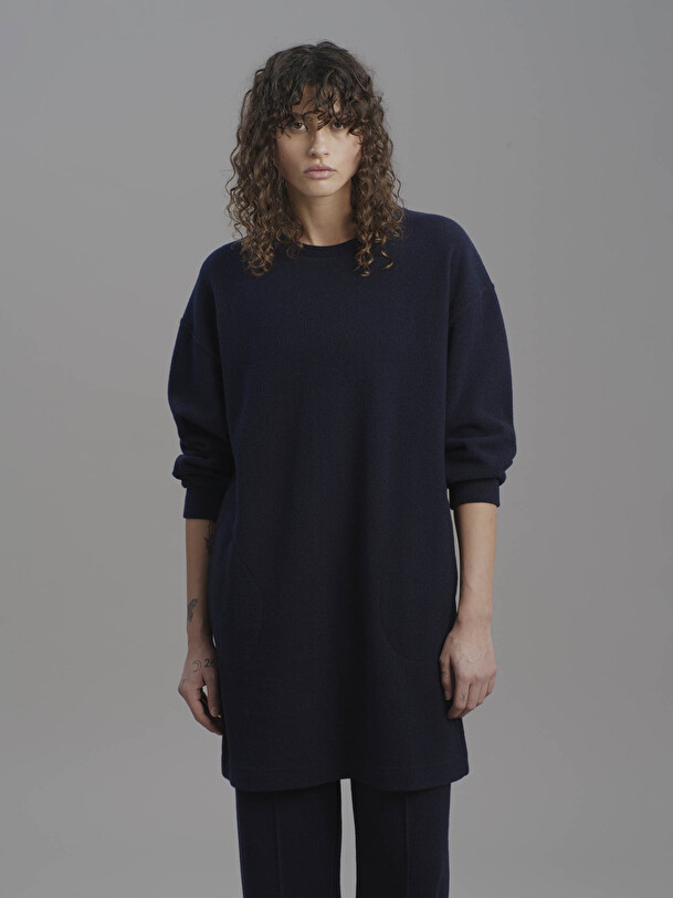 KIMELA DRESS -  Bleu nuit , Ready-to-wear Bensimon