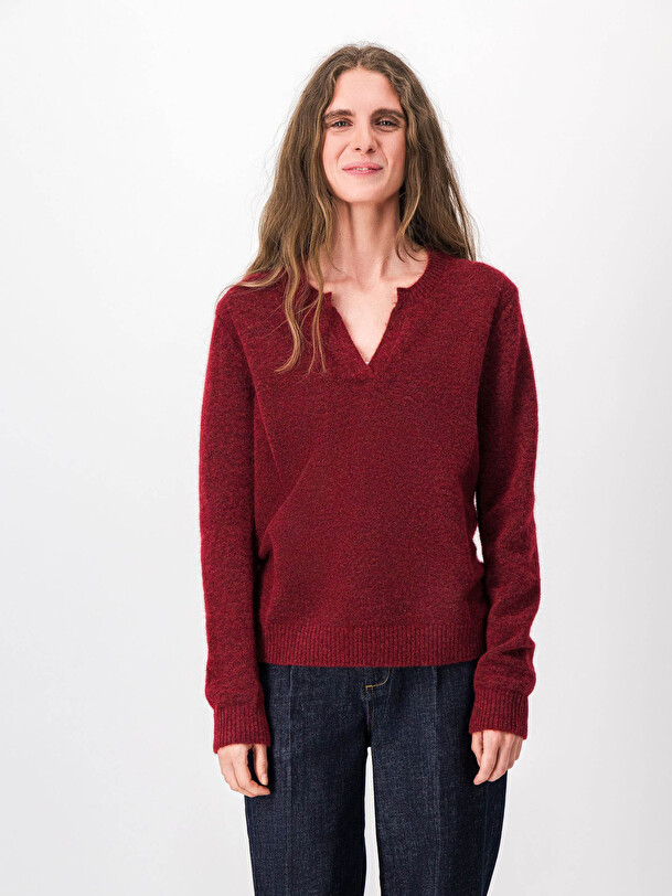 MARCEAU JUMPER -  Brick , Ready-to-wear Bensimon