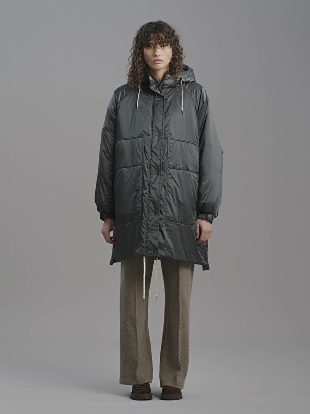 MARGOT PUFFER JACKET -  Slate , Ready-to-wear Bensimon