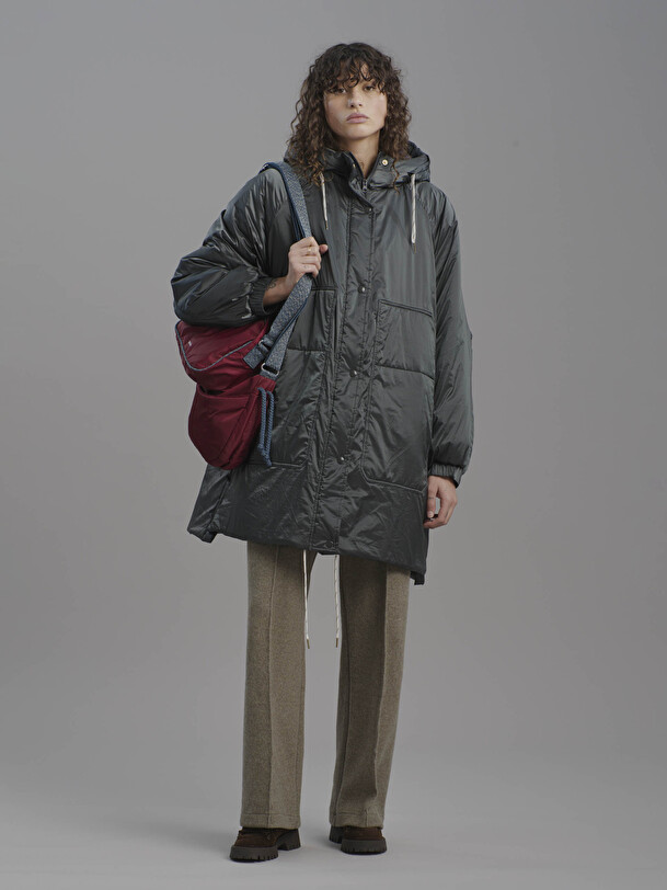 MARGOT PUFFER JACKET -  Slate , Ready-to-wear Bensimon