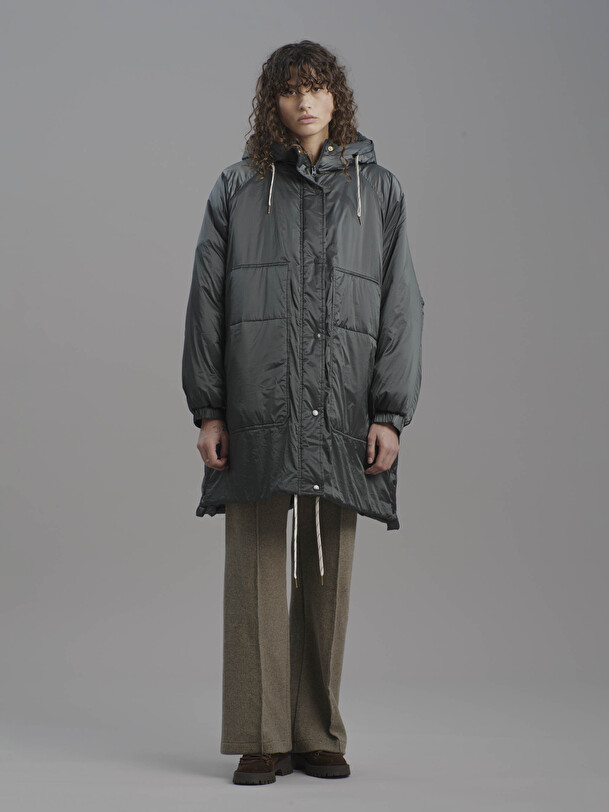 MARGOT PUFFER JACKET -  Slate , Ready-to-wear Bensimon