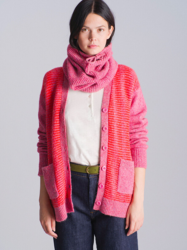 KURTO CARDIGAN -  Raspberry , Ready-to-wear Bensimon