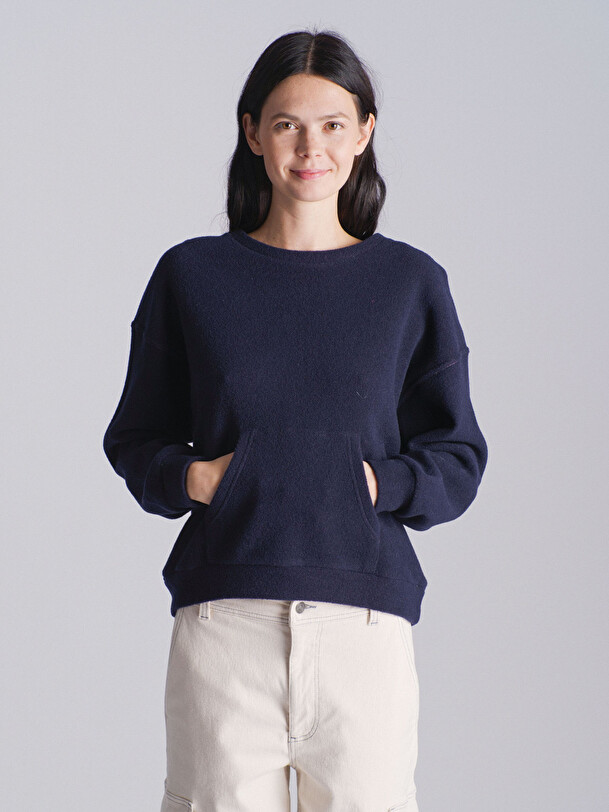 KIMEO SWEATSHIRT -  Bleu nuit , Ready-to-wear Bensimon