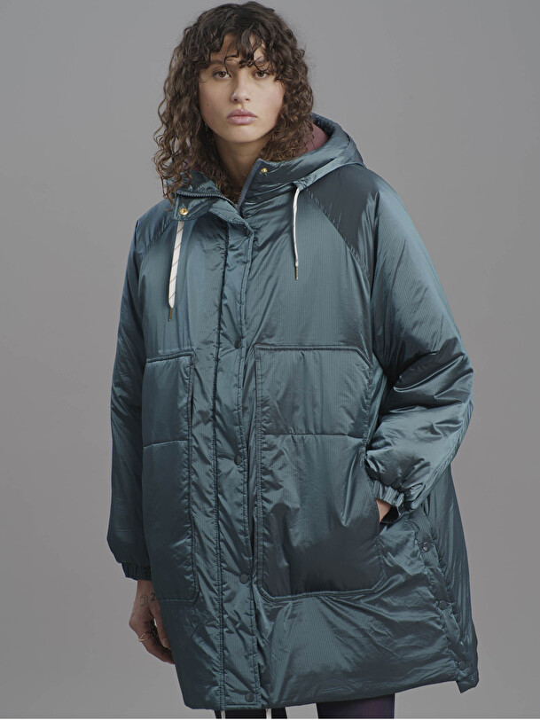 MARGOT PUFFER JACKET -  Blue duck , Ready-to-wear Bensimon