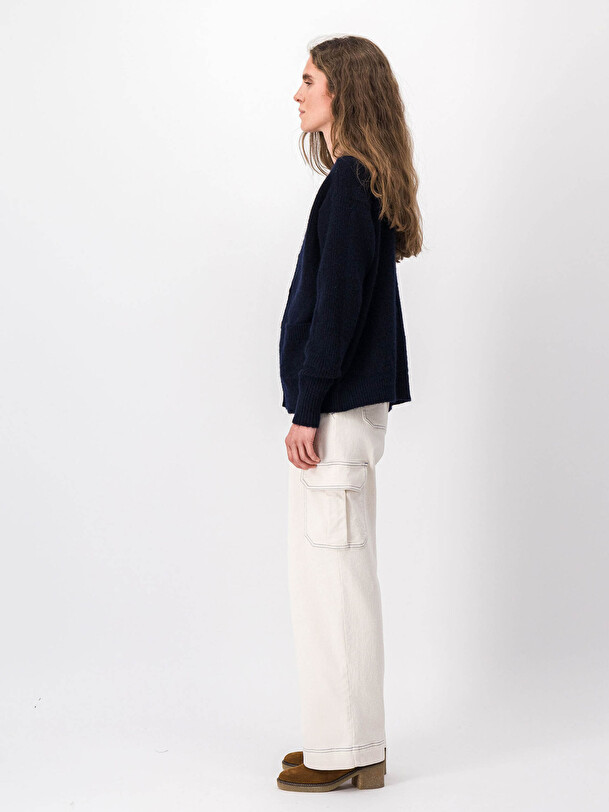 KURT CARDIGAN -  Marine , Ready-to-wear Bensimon