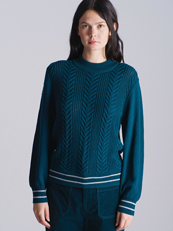KEDDY JUMPER -  Algae , Ready-to-wear Bensimon