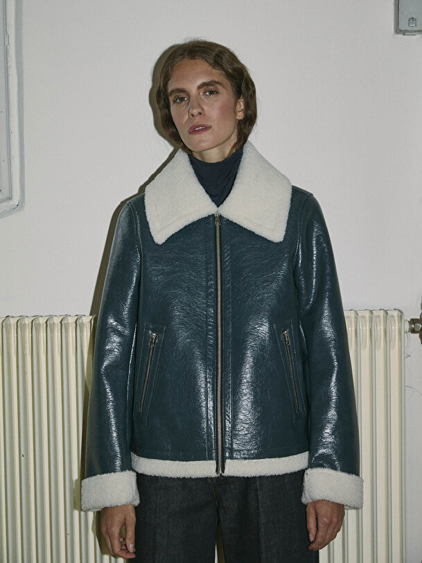 KRISTOFER JACKET -  Blue oil , Ready-to-wear Bensimon